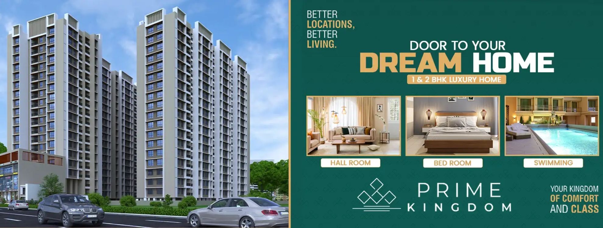 Prime Kingdom Kalyan East - 1 & 2 BHK Premium Flat